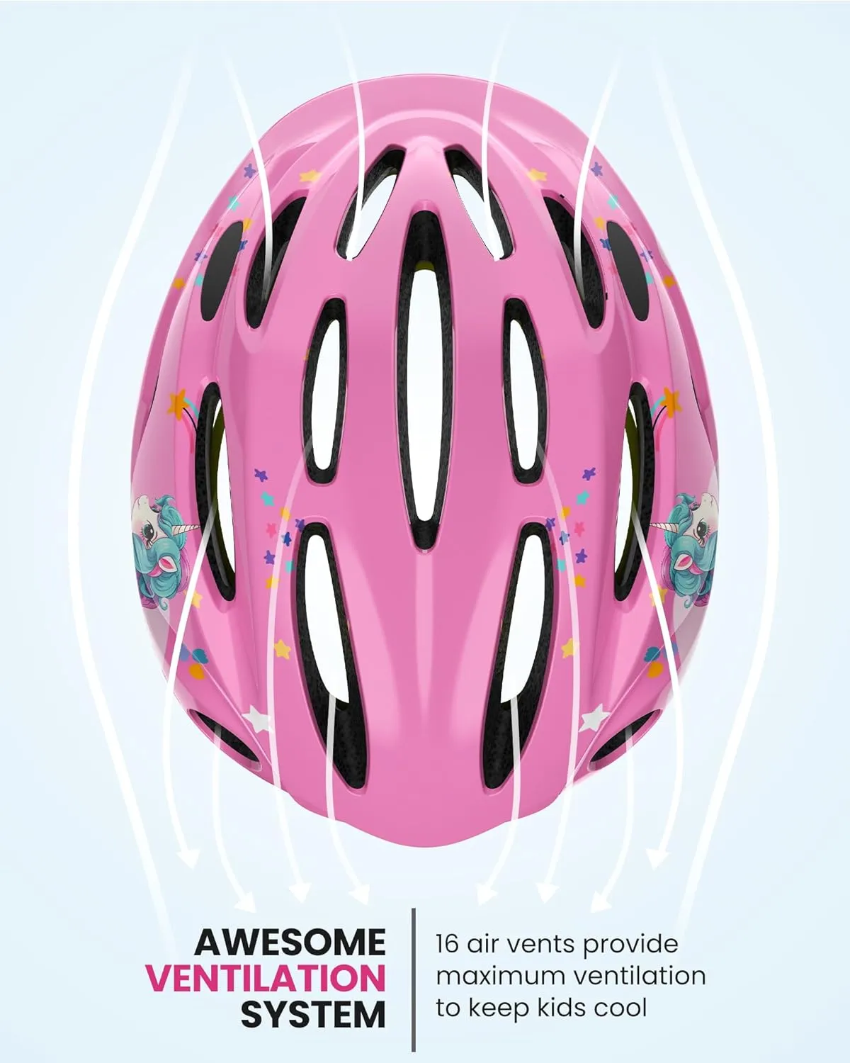 OutdoorMaster MIPS Kids Bike Helmet - Panther Jr. Toddler Helmet - Adjustable, Lightweight and Certified Kids Helmet - MIPS Bicycle Helmet for Kids Ages 5-13