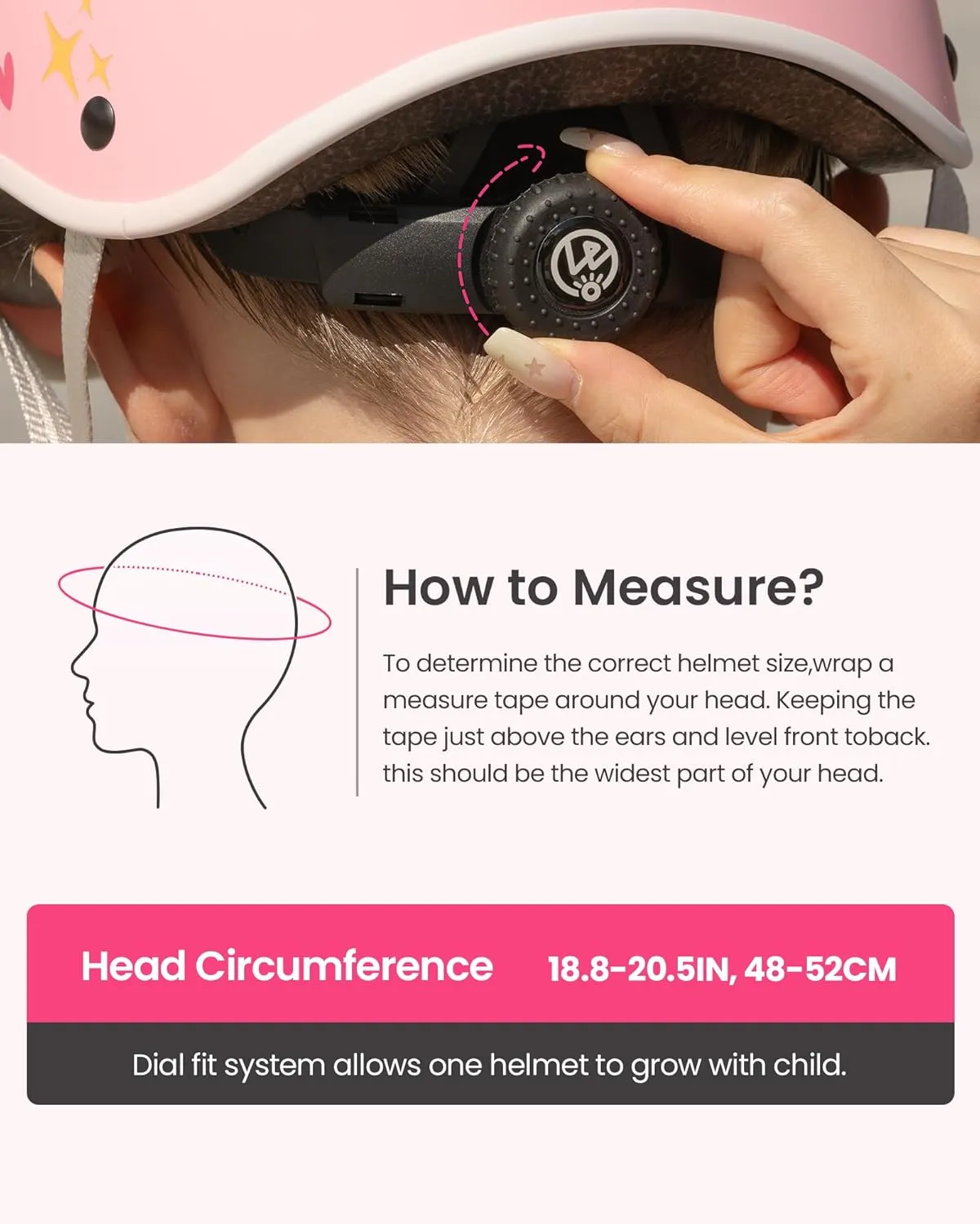OutdoorMaster Toddler Helmet, Toddler Bike Helmet, Bike Helmet for Youth Boys & Girls, Kids Helmet with Visor, Dial Fit Adjustment Ventilation Multi-Sport Helmet for Bicycle Skate Scooter Longboard