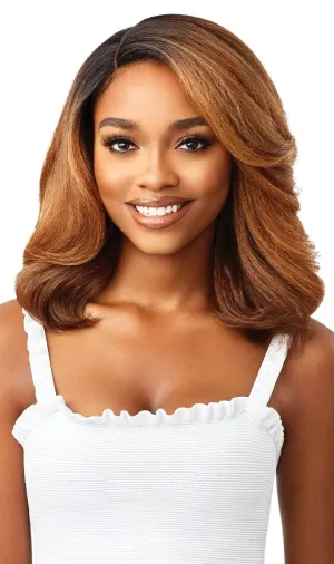 Outre EveryWear Synthetic HD Lace Front Wig - EVERY 6 (2 Dark Brown)