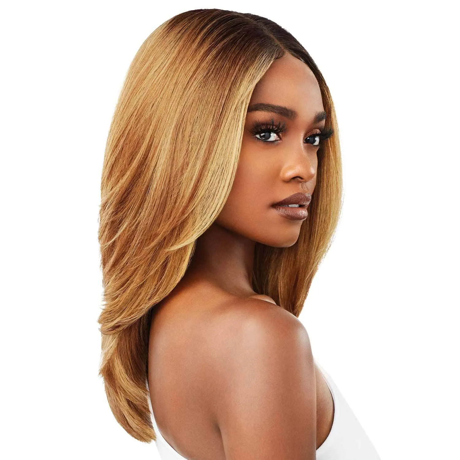Outre Lace Front Wig - Melted Hairline - Martina (DRFF GOLDEN AMBER)