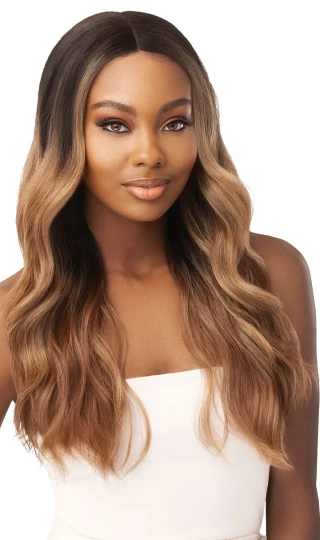 Outre Synthetic Hair Lace Front Wig Swiss Lace I Part Stevie (DRFF2/2730)