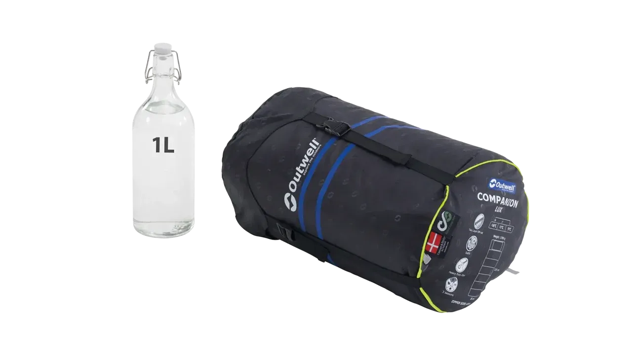 Outwell Companion Lux Sleeping Bag - Black