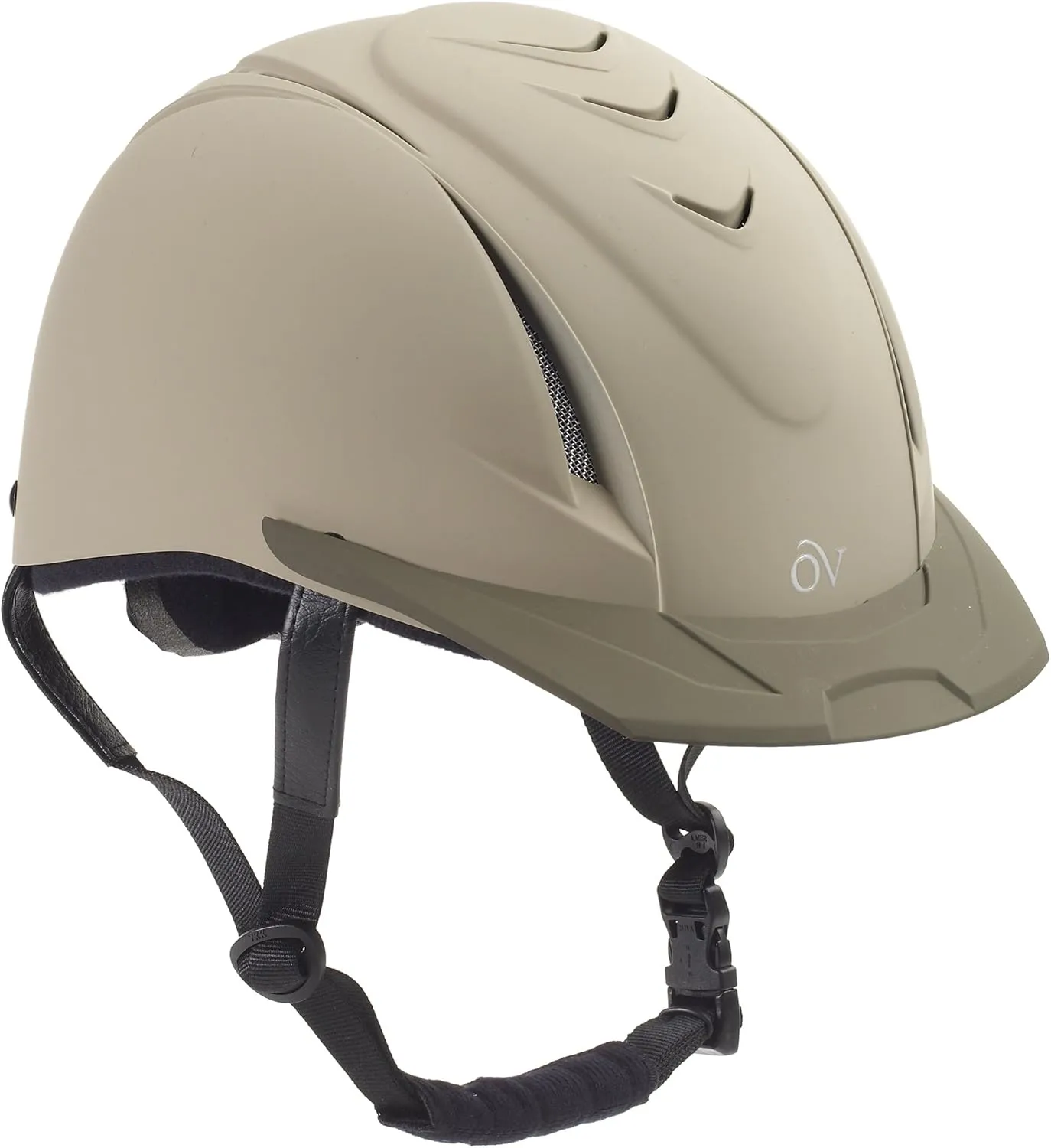OVATION OV Deluxe Schooler Helmet, Color: Tan, Size: L/XL (467566TAN-LG/X)