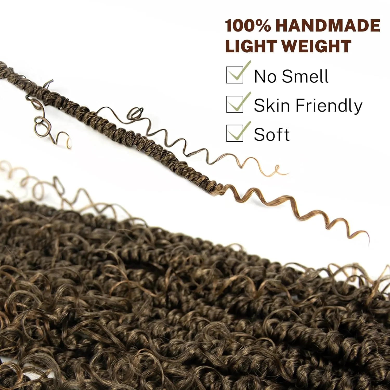 Passion Twist Crochet Hair 12 inch Pretwisted Passion Twist Hair with Curly ends, Pre-looped Braided Crochet Bohemia Short Passion Twist Braided Hair for Women and Girls 96pc