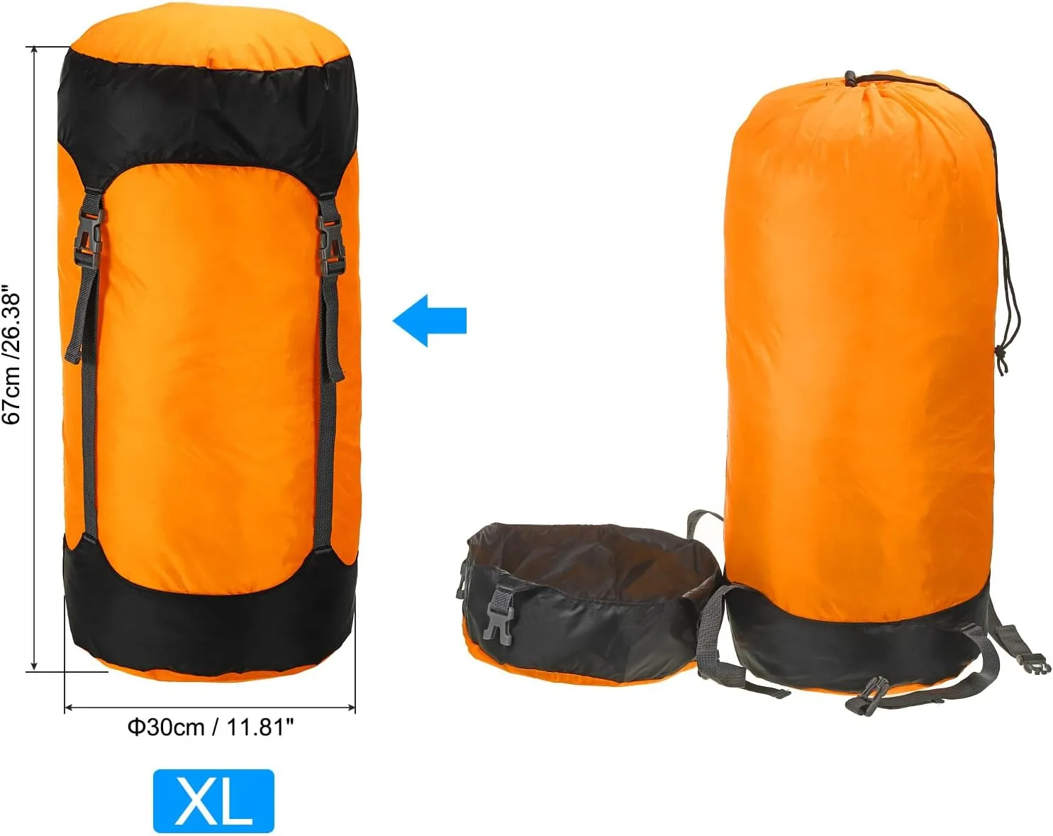 PATIKIL Compression Stuff Sack, Waterproof Sleeping Bag Storage Sack