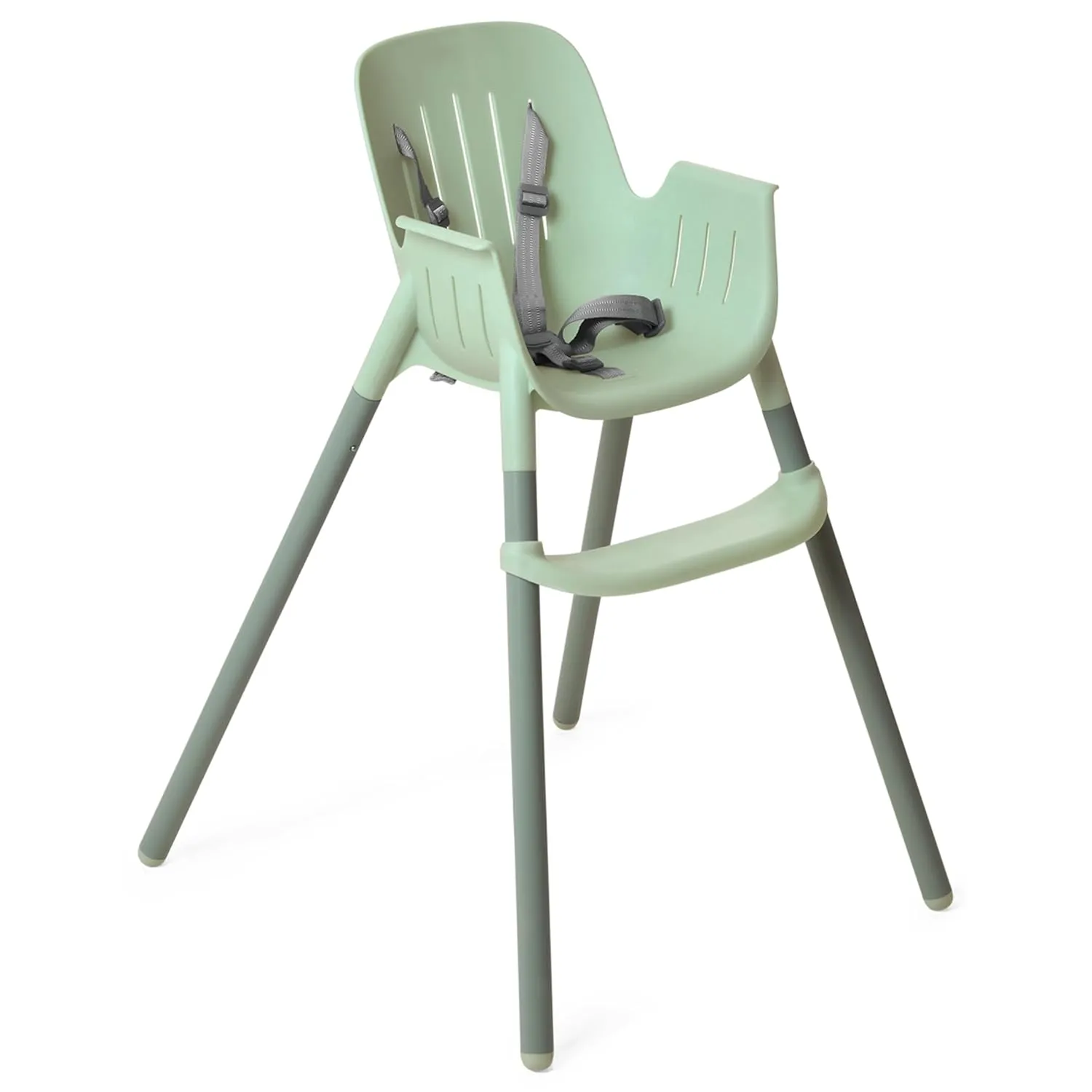 Peg Perego Poke High Chair - Modern and Easy to Clean - from 6 to 36 Months - Frosty Green (Soft Sage)