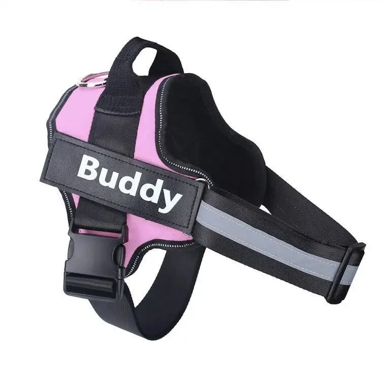 Personalized Dog Harness with Velcro – ID for All Dog Breeds