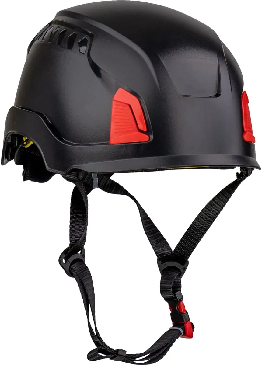 PIP Traverse Non-Vented, Industrial Climbing Helmet MIPS Technology, EPS Foam Impact Liner, 4-Point Chin Strap, ANSI II