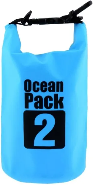 pistro 2L PVC Waterproof Dry Bag Sack for Canoe Boating Kayaking Floating Fishing