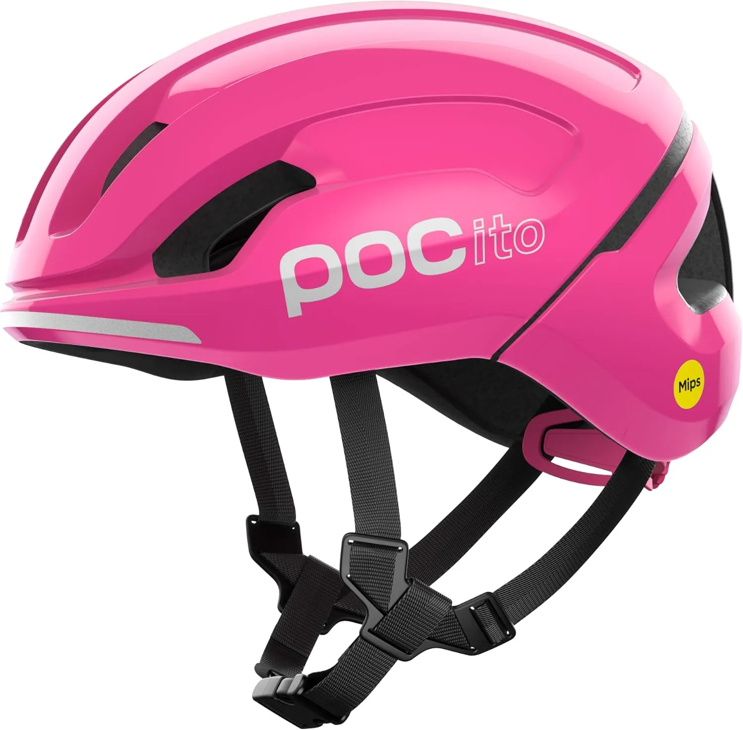 POC POCito Omne MIPS Bike Helmet for Kids for Perfect Protection and Reflective Details