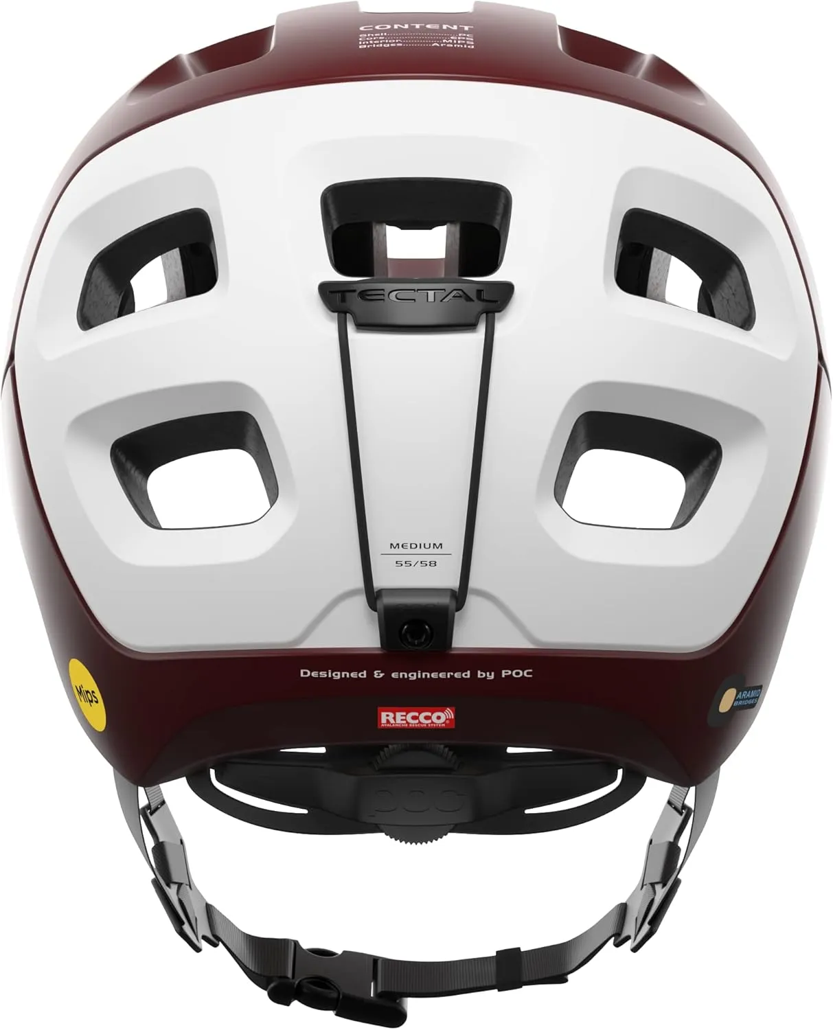 POC, Tectal Race MIPS Mountain Bike Helmet for Trail and All-Mountain Riding