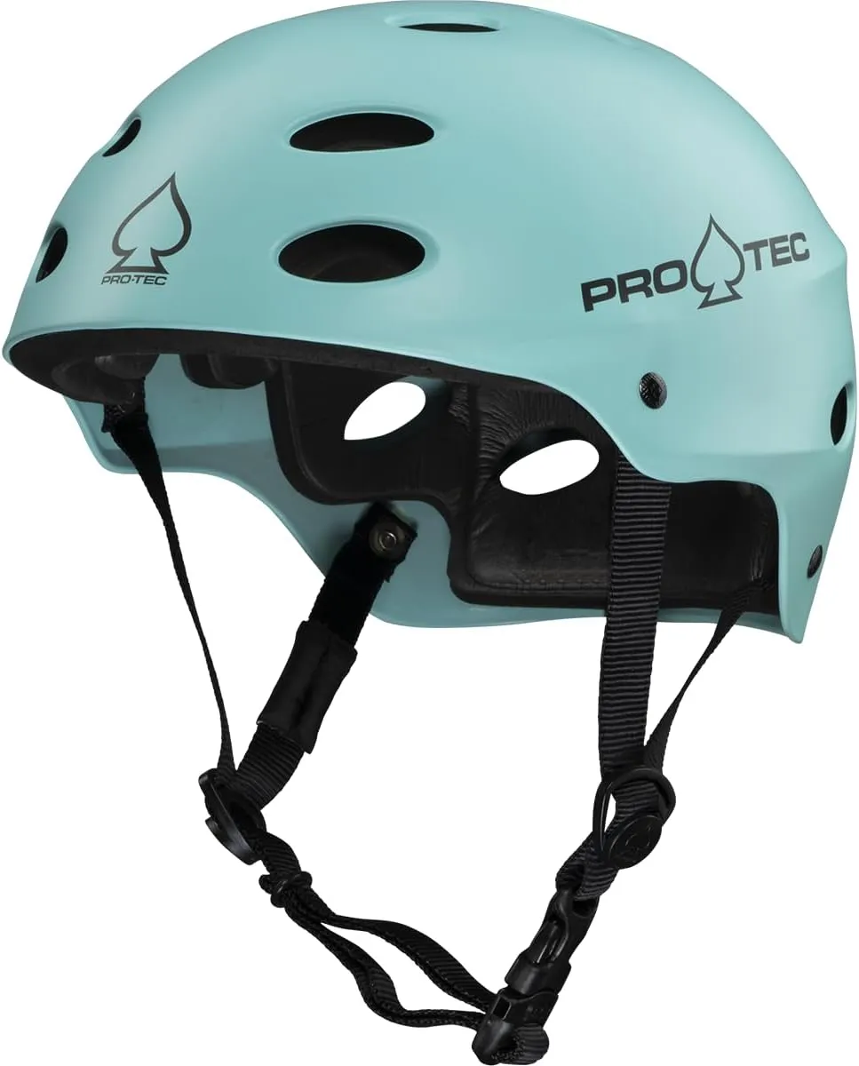 Pro-Tec Ace Water Wakeboarding Helmet, Ideal for Wakeboarding, Kayaking, Whitewater Rafting or Kite Surfing, – Small – Electric Matte