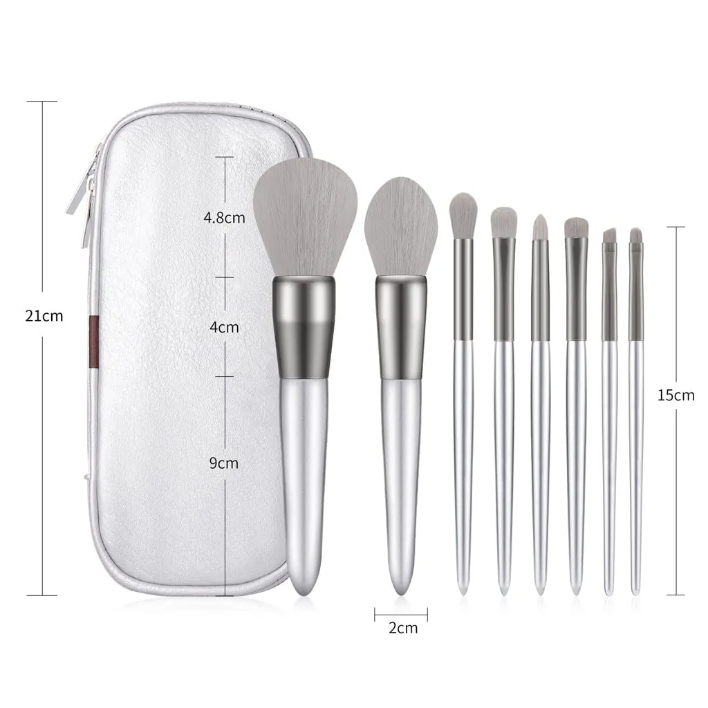 Professional Makeup Brushes Set Powder Foundation Eye shadow Blush Lip Make Up Beauty Cosmetic Tool 8pcs