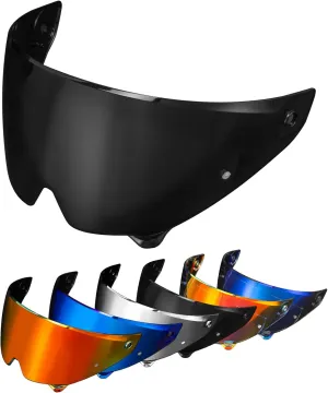 PSLER Atlas 3.0 4.0 Helmet Visor Atlas 4.0 Face Shield Atlas 3.0 Tinted Visor Replacement for Atlas 3.0 4.0,Deep Black