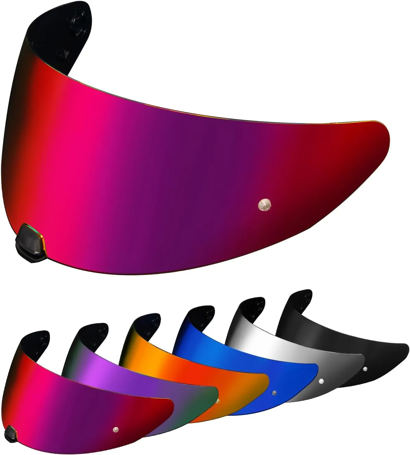 PSLER i10 Visor HJ-31 Visor i10 Tinted Visor Helmet i70 Face Shield Replacementfor i10 HJ-31 i70,Deep Purplish Red