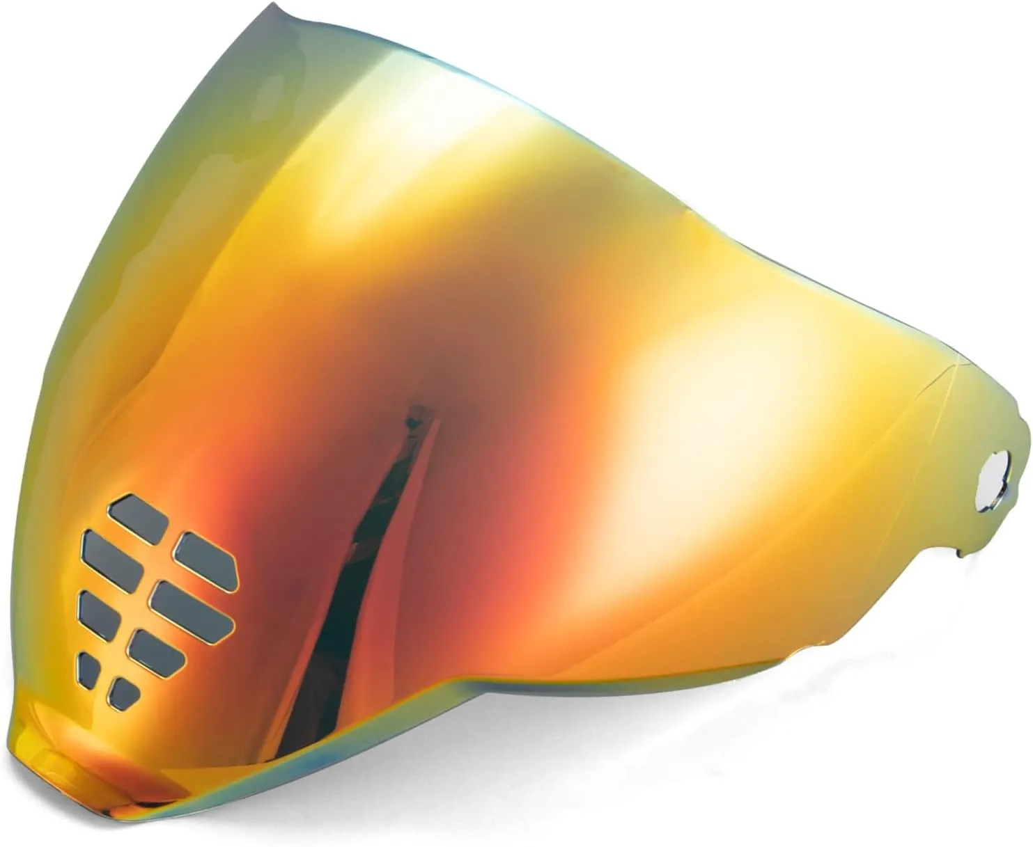 PSLER IC-06 visor- Icon Airflite Face Shield Motorcycle Helmet Visor Accessories Replacement for Icon Airflite IC-06，Deep Red