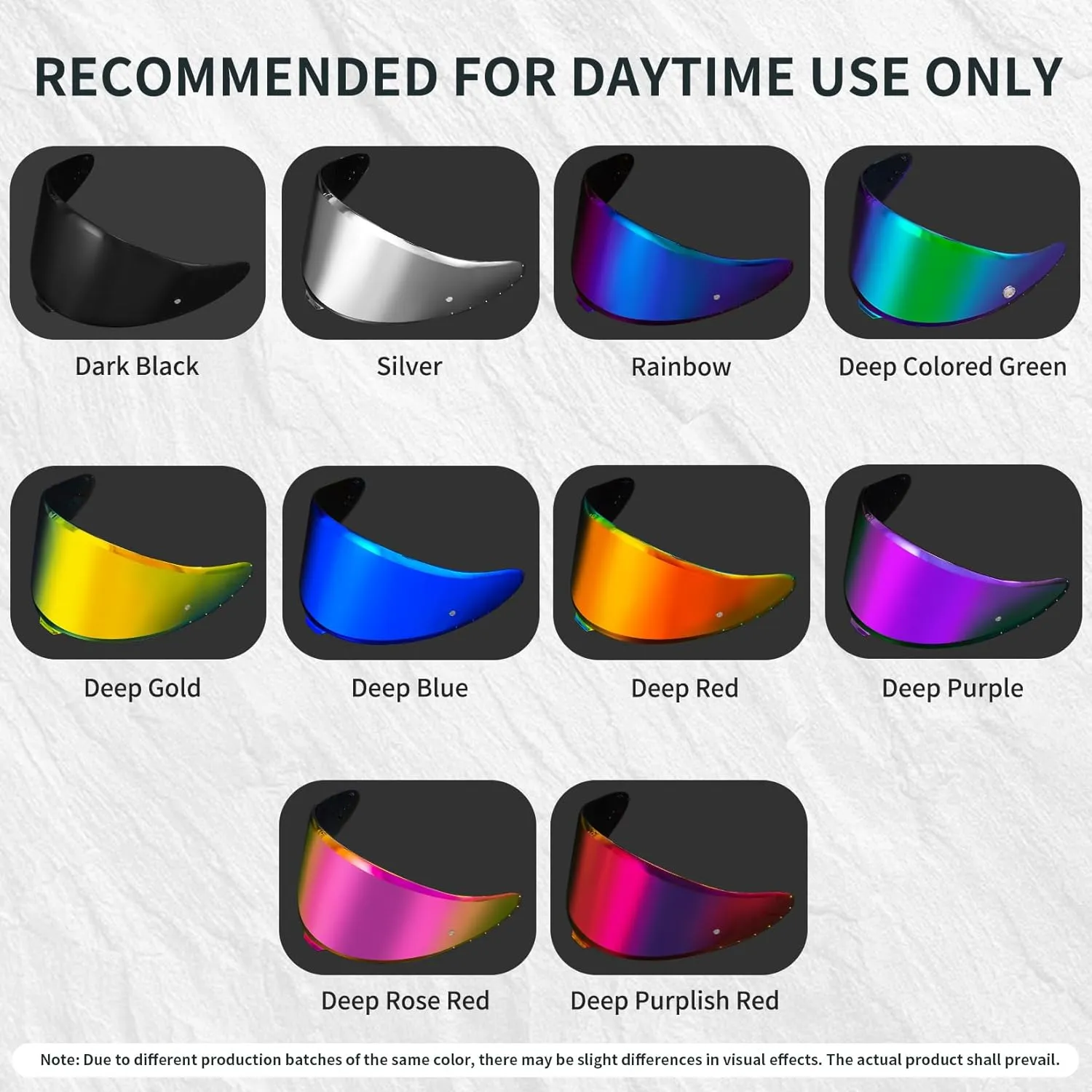 PSLER RF-1400 RF 1400 visor - CWR-F2R Face Shield Helmet Visor Motorcycle Helmet Shield Accessories Replacement for RF 1400 CWR-F2R NXR2 Z8,Deep Rose Red