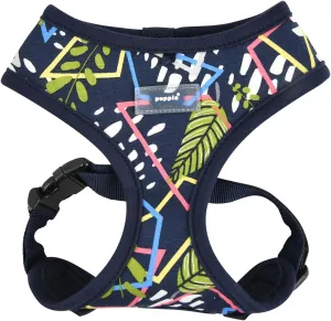 Puppia Botanical Harness A - Navy - XL