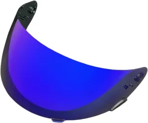 Qualifier Helmet Visor for Bell Star/Vortex/RS-1/RS-2/Revolver/Qualifier DLX,Click Release Shield Uv Protection Helmet Face Shield(Revo Deep Blue)