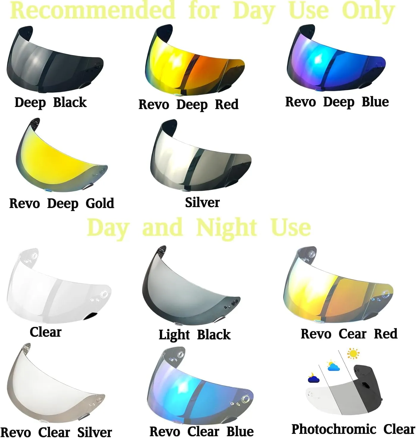 Qualifier Helmet Visor for Bell Star/Vortex/RS-1/RS-2/Revolver/Qualifier DLX,Click Release Shield Uv Protection Helmet Face Shield(Revo Deep Blue)