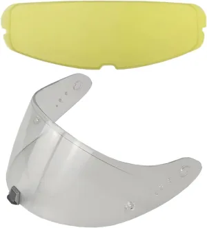 R1 Air Helmet Visor with Anti Fog Film,UV Protection Helmet Face Shield Compatible with R1 Air,T520,ST1400 (Clear Anti Fog Film)