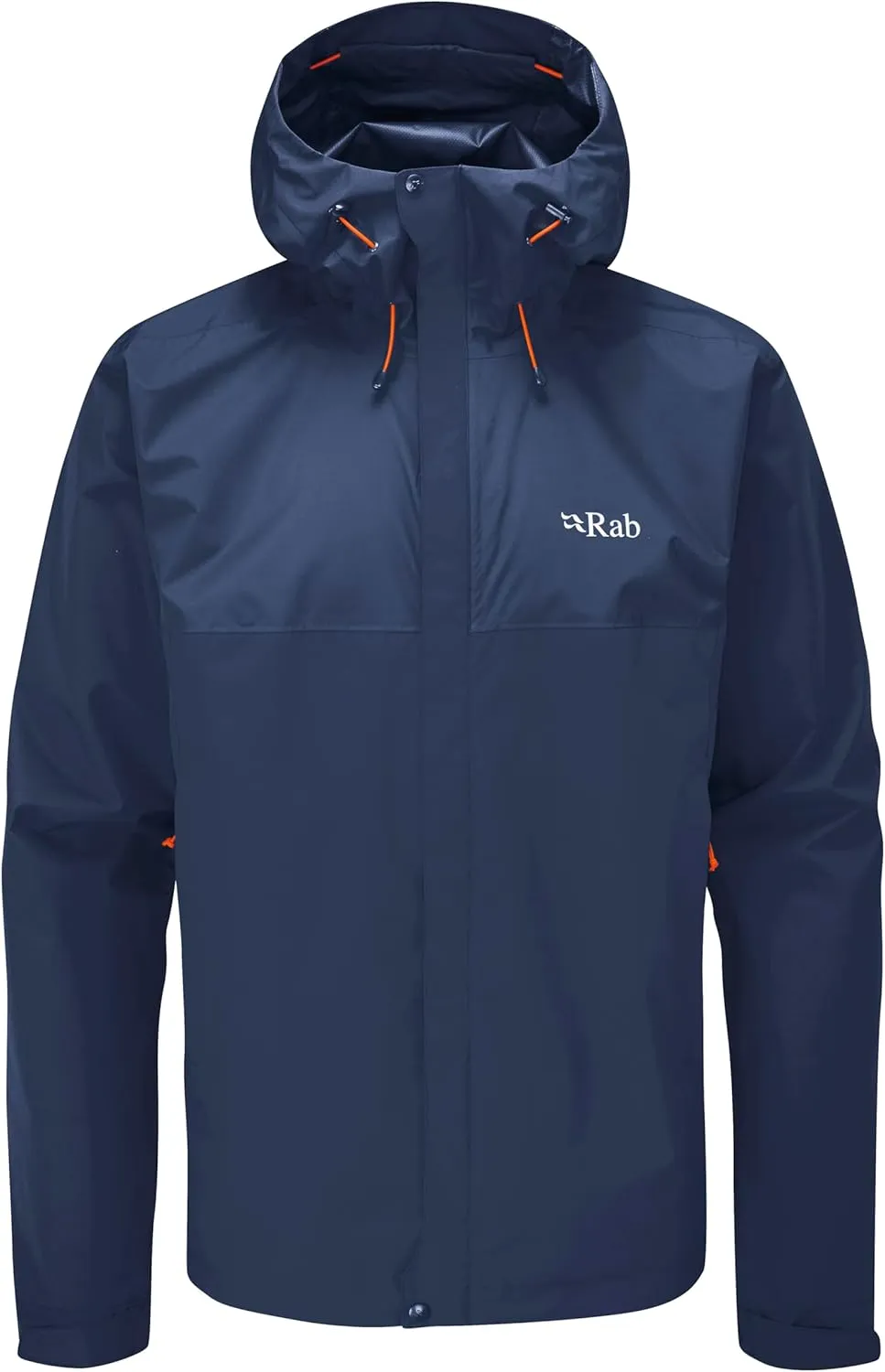 Rab Men's Downpour Eco Waterproof Breathable Jacket for Hiking & Climbing