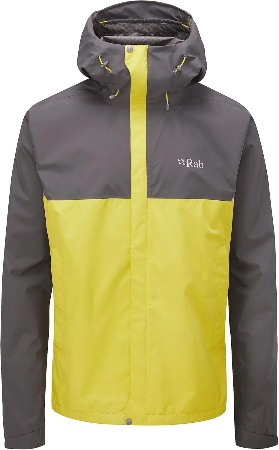 Rab Men's Downpour Eco Waterproof Breathable Jacket for Hiking & Climbing