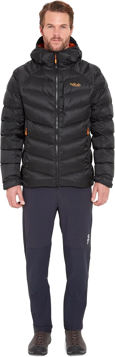 Rab Men's Glaceon Pro Jacket Lightweight Down Coat for Hiking, Climbing, & Mountaineering