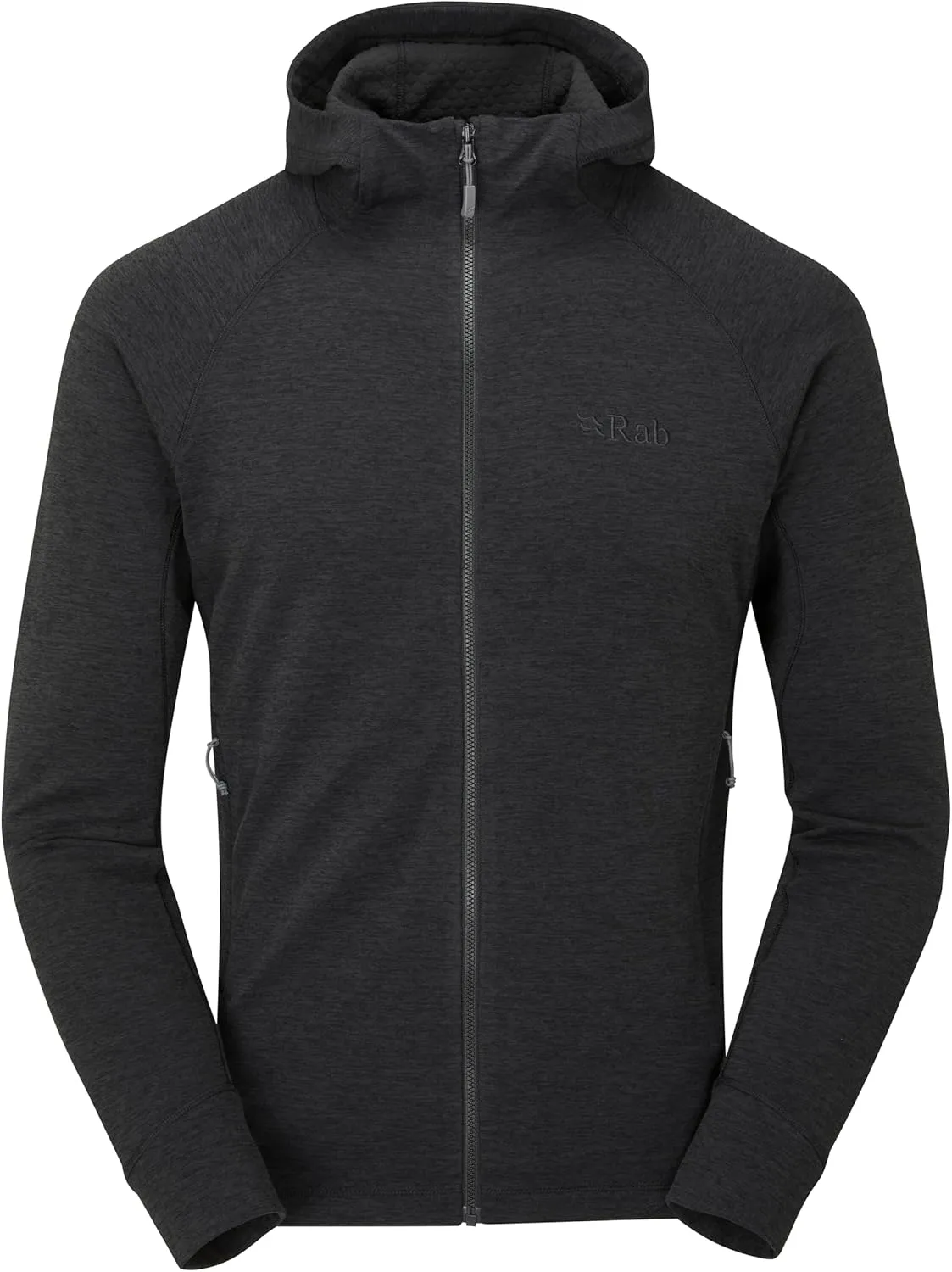 Rab Men's Nexus Hoody - Full-Zip Lightweight Fleece Jacket for Hiking & Climbing