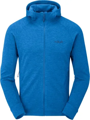 Rab Men's Nexus Hoody - Full-Zip Lightweight Fleece Jacket for Hiking & Climbing