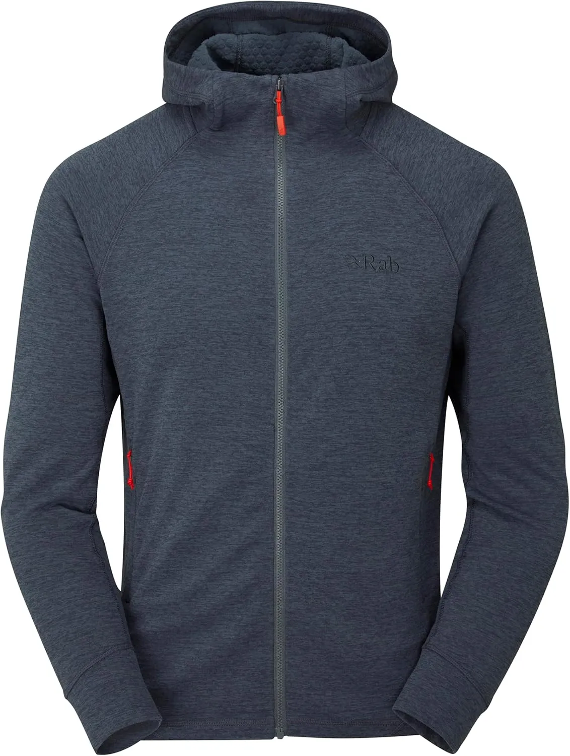 Rab Men's Nexus Hoody - Full-Zip Lightweight Fleece Jacket for Hiking & Climbing
