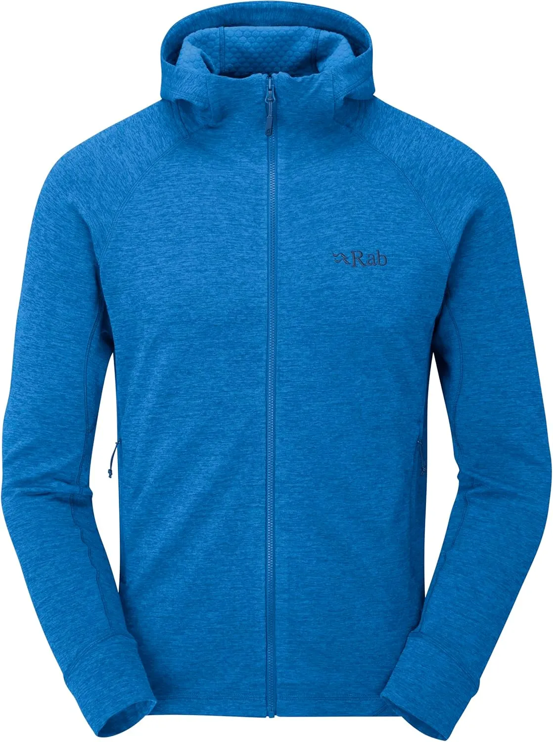 Rab Men's Nexus Hoody - Full-Zip Lightweight Fleece Jacket for Hiking & Climbing