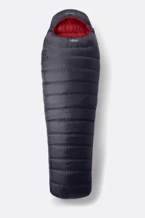 Rab USA Ascent 700 Wmn Ebony Left Zip Sleeping Bag