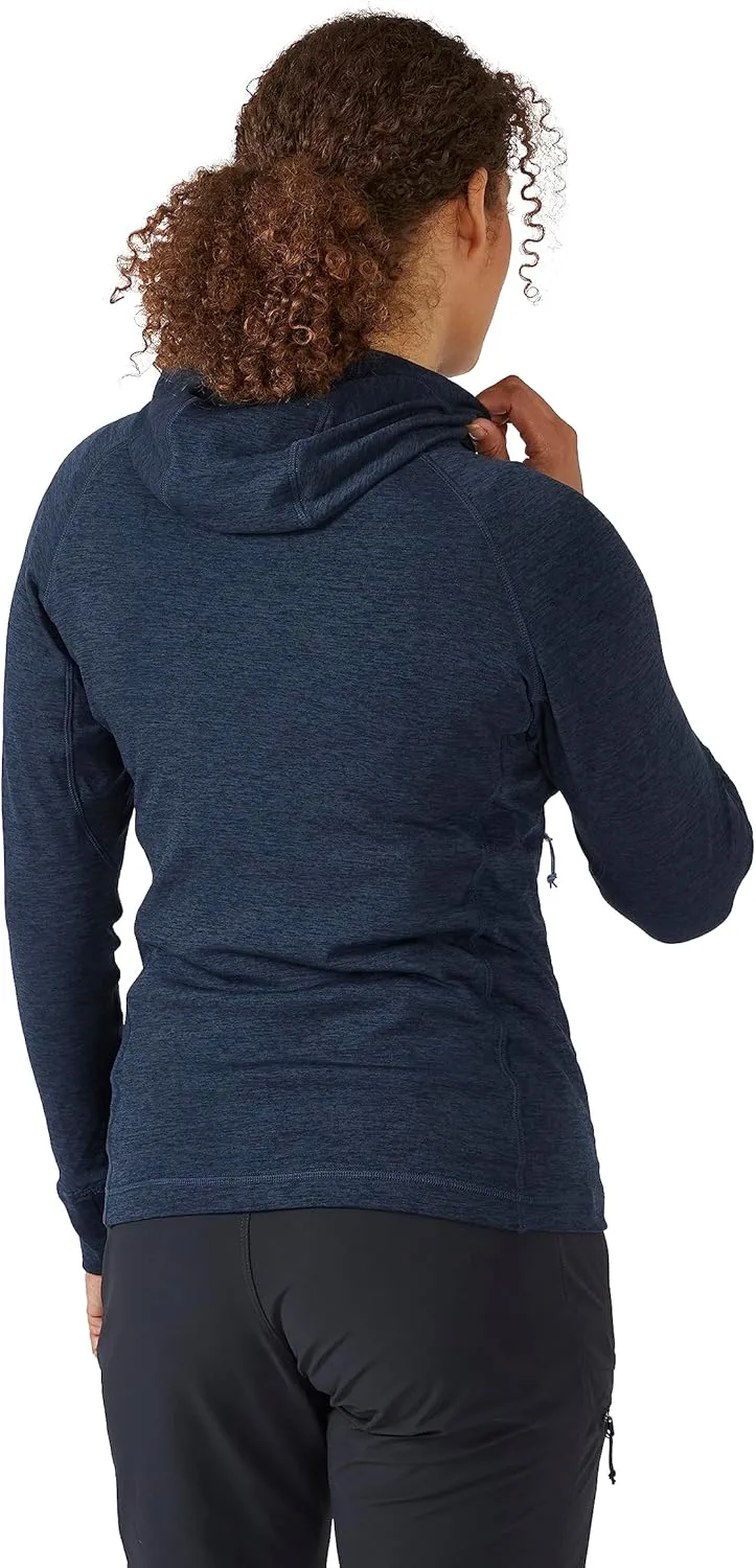 Rab Women's Nexus Hoody - Full-Zip Lightweight Fleece Jacket for Hiking & Climbing