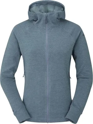 Rab Women's Nexus Hoody - Full-Zip Lightweight Fleece Jacket for Hiking & Climbing