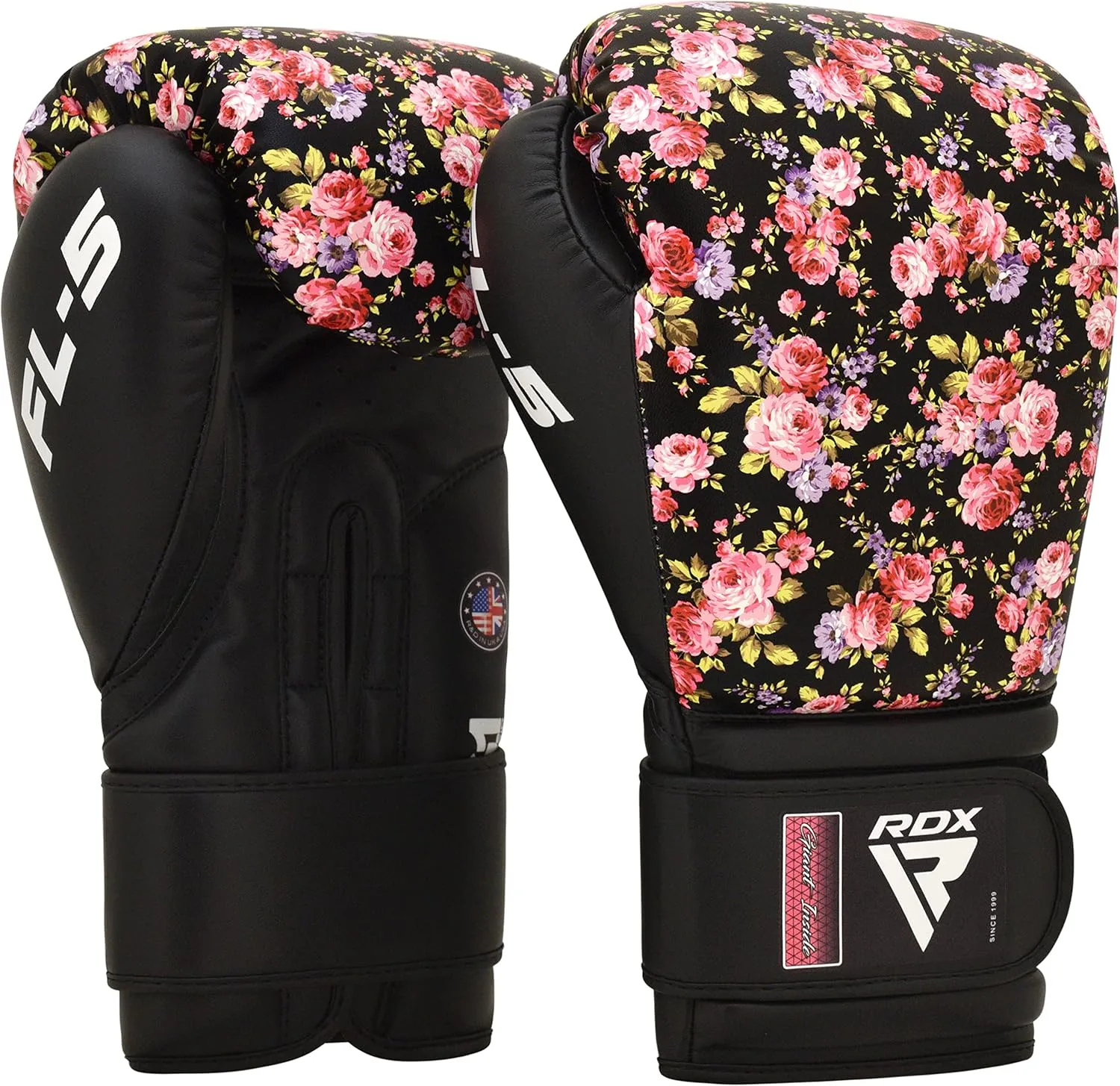 RDX Women Boxing Gloves for Training Muay Thai Maya Hide Leather Ladies Mitts, Kickboxing, Sparring Glove for Punch Bag, Focus Pads and Double End Ball Punching
