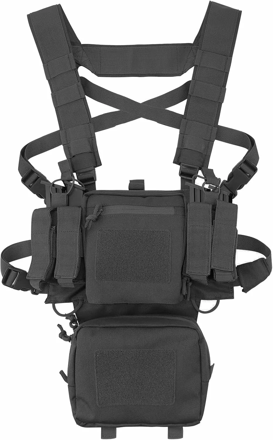 REEBOW GEAR Tactical Chest Rig Black/Grey/Tan