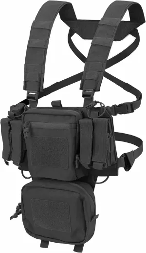REEBOW GEAR Tactical Chest Rig Black/Grey/Tan
