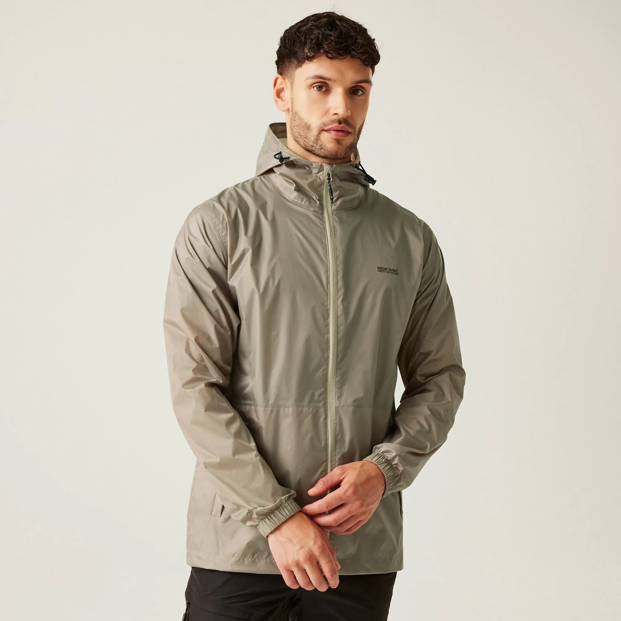 Regatta Mens Waterproof Pack It Jacket with Bag