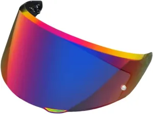 Replacement Helmet Visor for K3, Motorcycle Helmet Shield Faceshield Visor Lens Compatible with AGV K3(2023) Helmets (Revo Rose Red)
