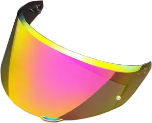 Replacement Helmet Visor for New K3, Motorcycle Helmet Shield Faceshield Visor Lens Compatible with AGV K3 DOT(E2206) Helmet(Revo Pink Gold)