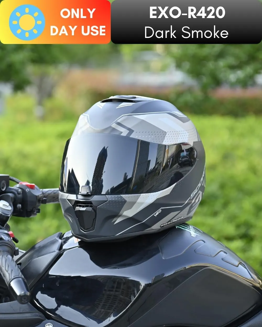 Replacement Motorcycle Helmet Visor Shield for R420 Visor Wearproof Windproof Sun Protection Helmet Accessories