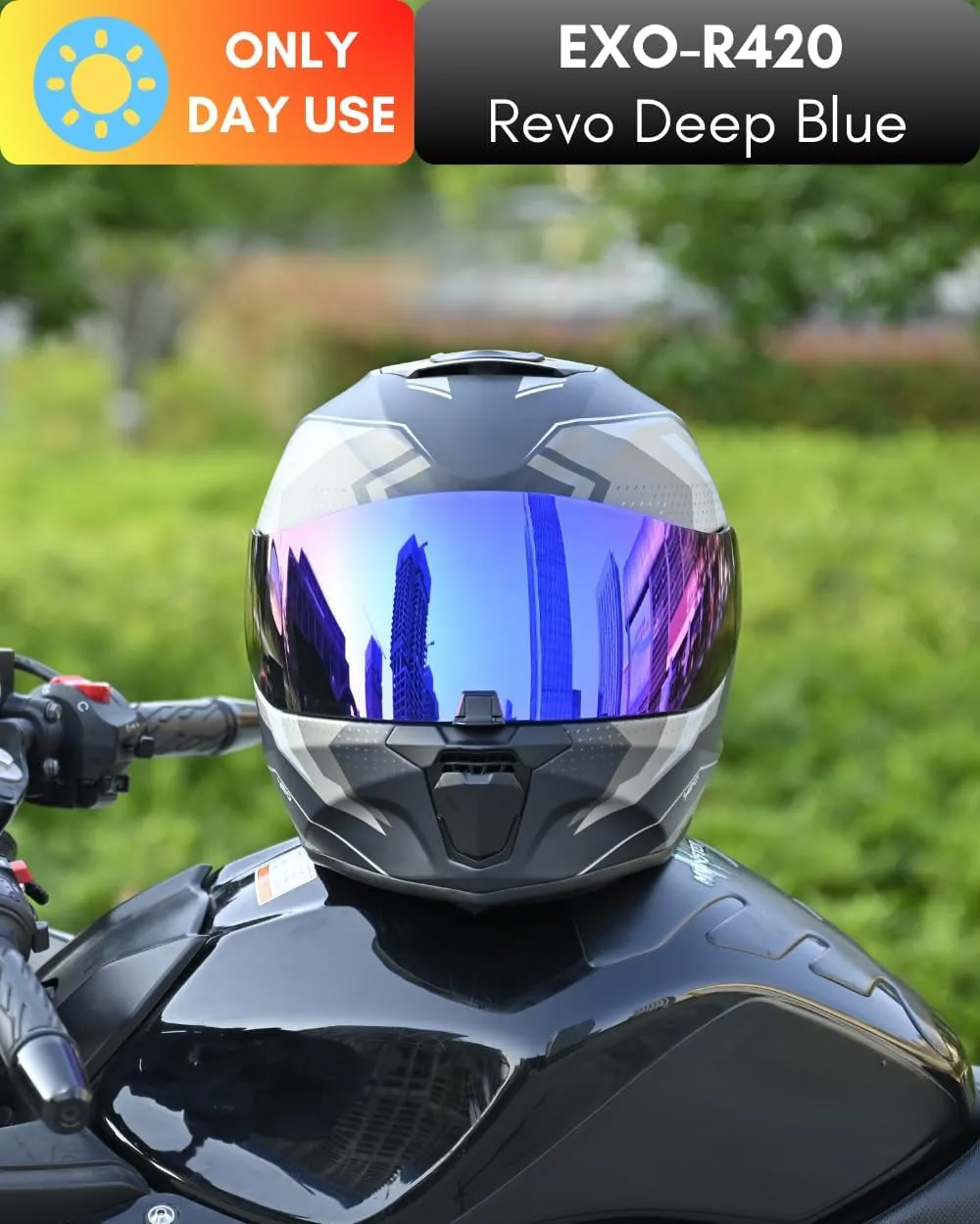 Replacement Motorcycle Helmet Visor Shield for R420 Visor Wearproof Windproof Sun Protection Helmet Accessories