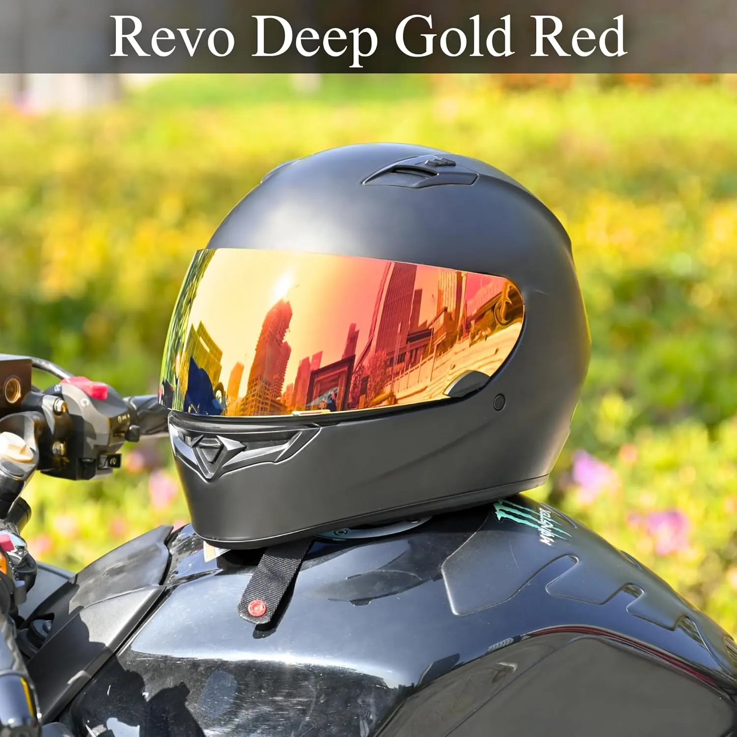 Replacement Motorcycle Helmet Visor Shield for Star RS-1 Vortex Qualifier Revolver Helmet Accessories Universal