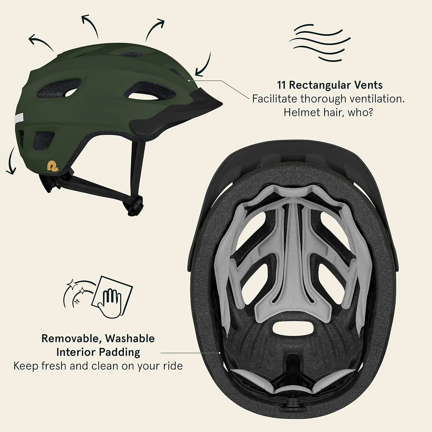 Retrospec Lennon Bike Helmet with LED Safety Light Adjustable Dial & Removable Visor