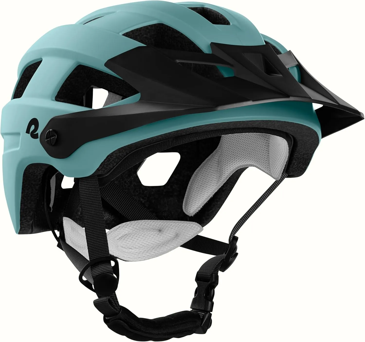 Retrospec Rowan Mountain Bike Helmet for Adults - MTB Style with Removable Visor and EPS Foam Interior for Men & Women – Adjustable Size, Lightweight & Breathable