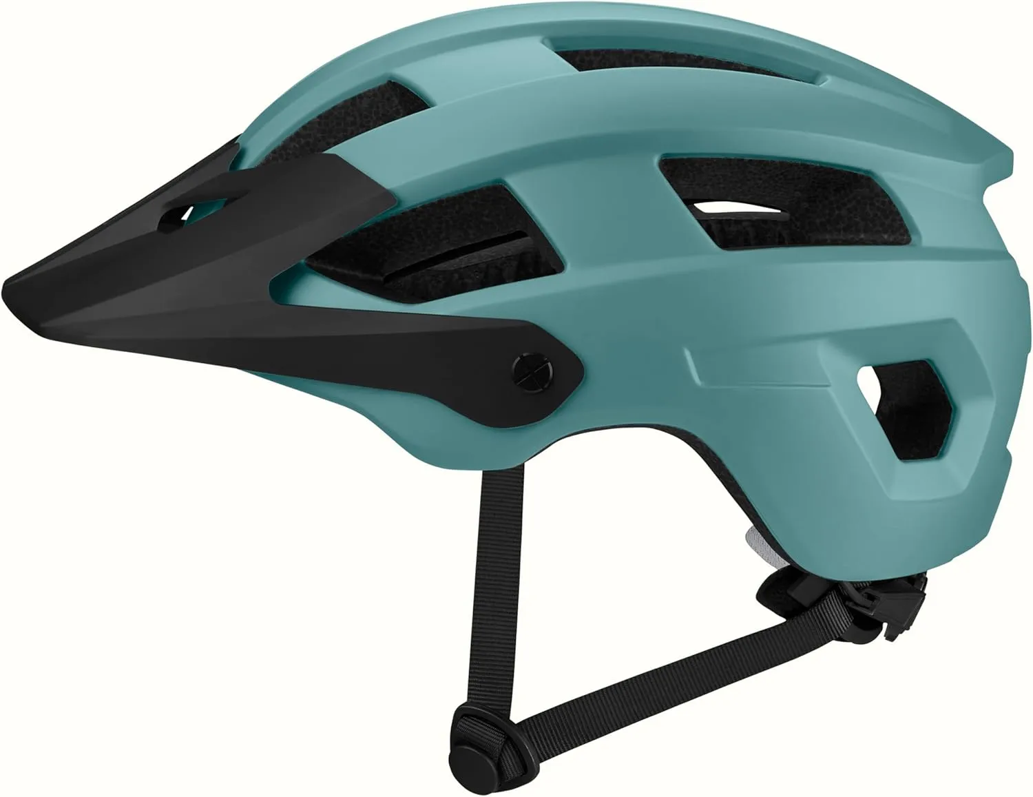 Retrospec Rowan Mountain Bike Helmet for Adults - MTB Style with Removable Visor and EPS Foam Interior for Men & Women – Adjustable Size, Lightweight & Breathable