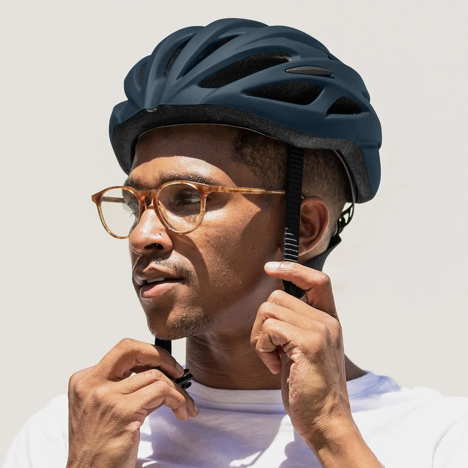 Retrospec Silas Adult Bike Helmet with Light for Men & Women - Lightweight, Comfortable