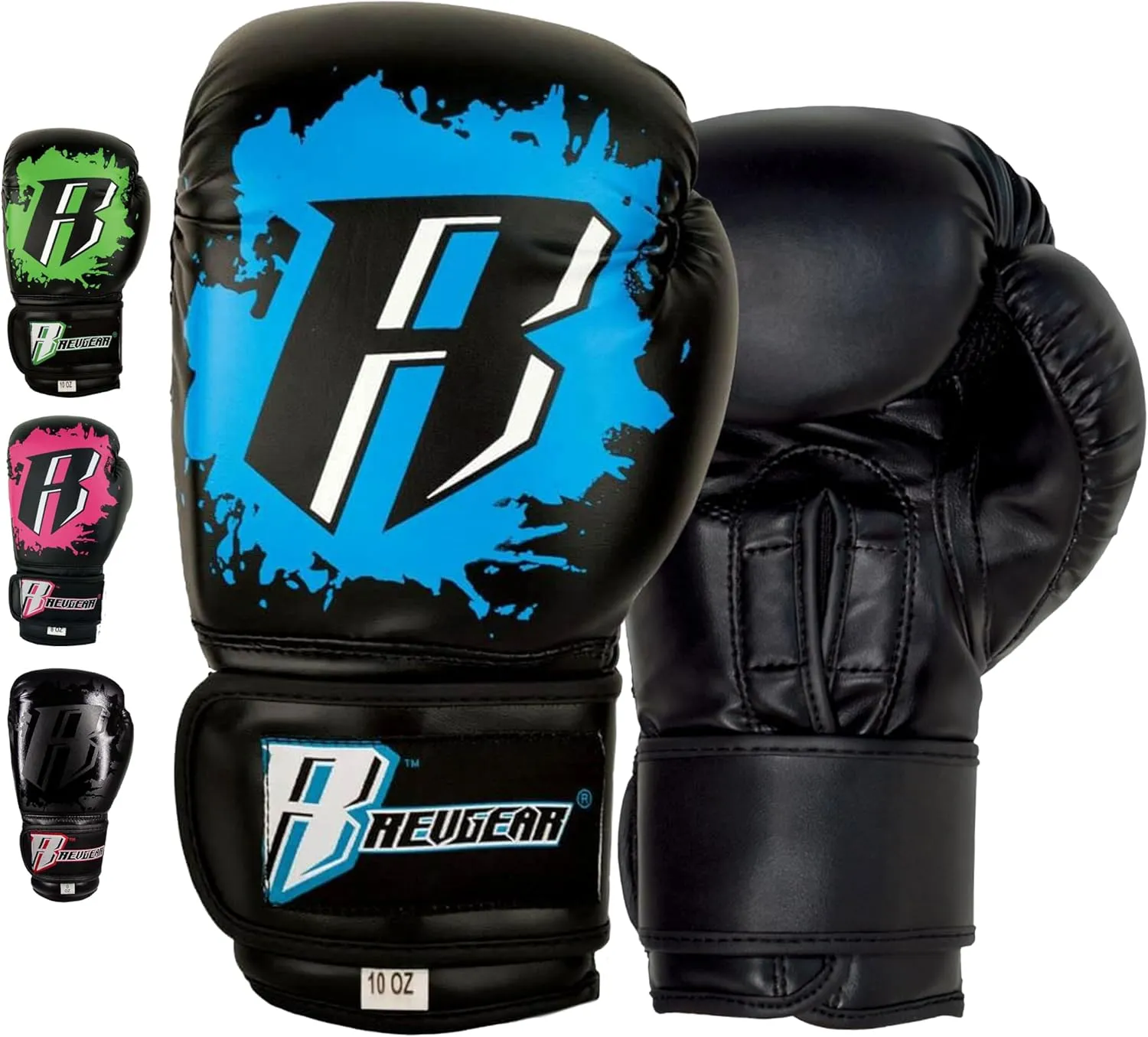 Revgear Kids Combat Series Boxing Glove | Designed to Fit Kids Hands | Perfect for MMA, Martials Arts, Krav MAGA