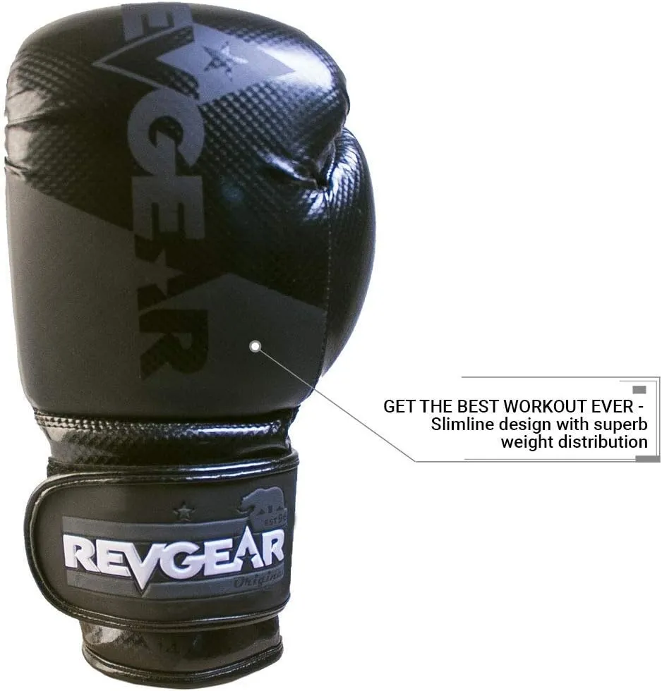 Revgear Pinnacle Boxing Glove | Entry Level | Comfortable & Stylish | Animal Free | Excellent Value